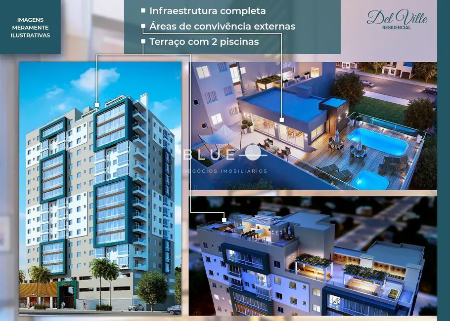 Foto 2 de Apartamento com 1 quarto à venda, 48m2 em Centro, Torres - RS