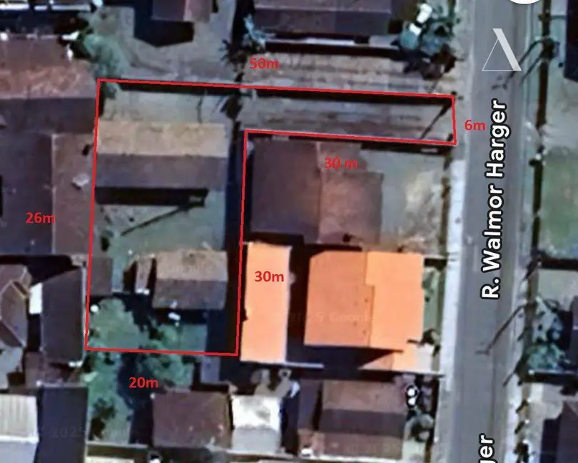 Foto 2 de Terreno / Lote à venda, 900m2 em Costa e Silva, Joinville - SC