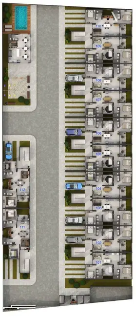 Foto 6 de Casa de Condomínio com 2 quartos à venda, 85m2 em Glória, Joinville - SC