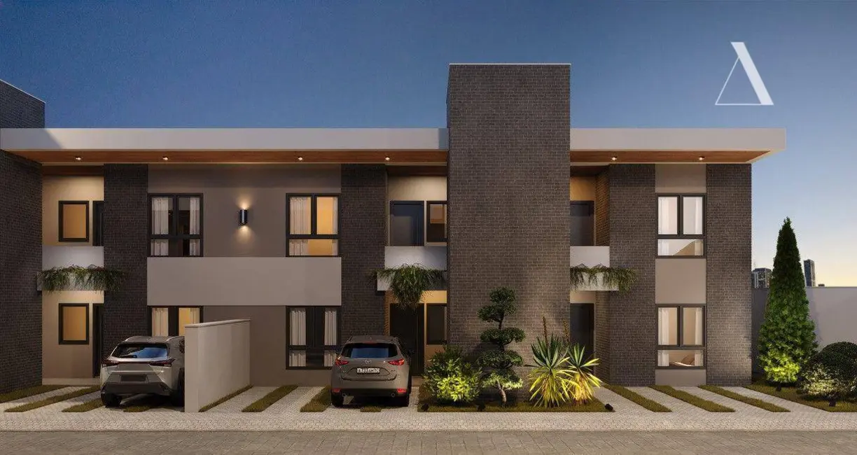 Foto 2 de Casa de Condomínio com 2 quartos à venda, 85m2 em Glória, Joinville - SC