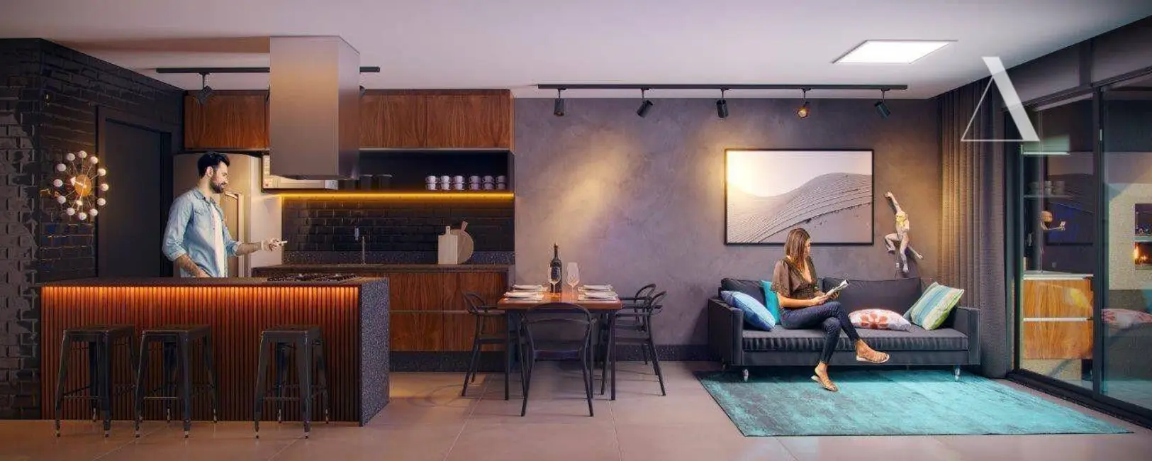 Foto 5 de Apartamento com 3 quartos à venda, 126m2 em Bucarein, Joinville - SC