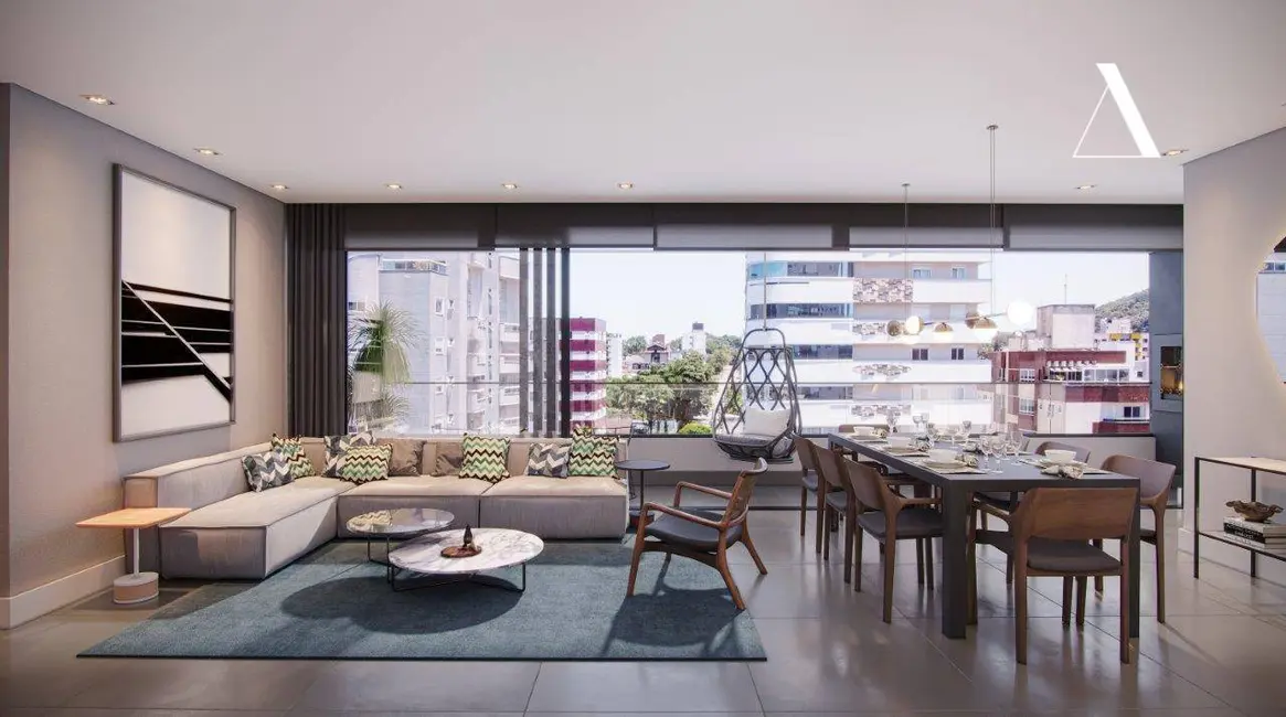 Foto 2 de Apartamento com 3 quartos à venda, 189m2 em América, Joinville - SC