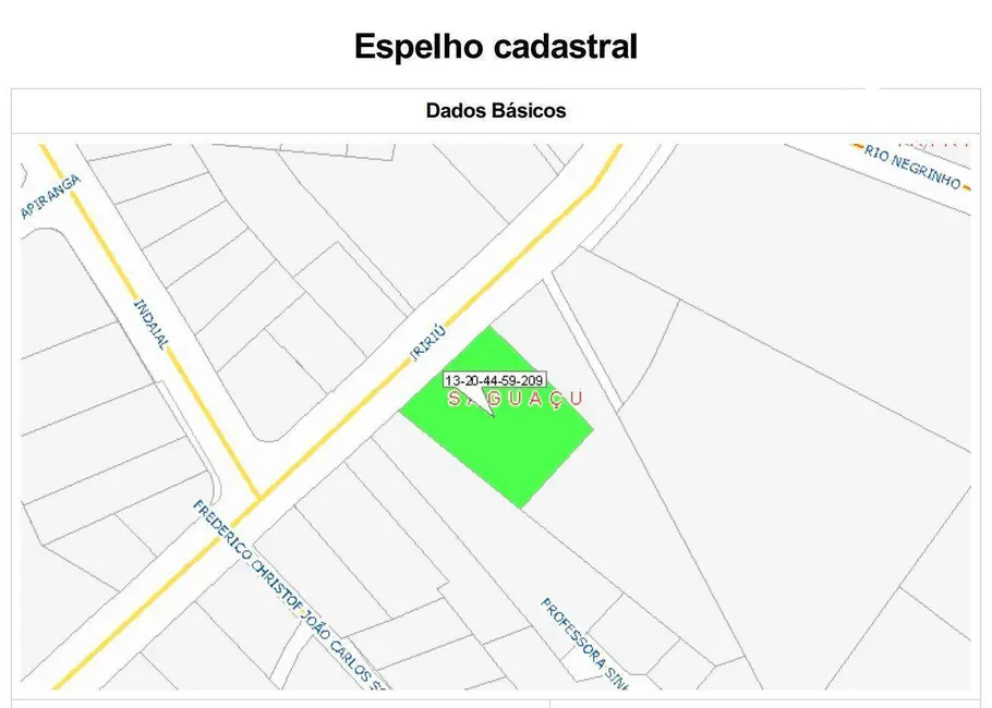 Foto 1 de Terreno / Lote à venda, 1396m2 em Saguaçu, Joinville - SC