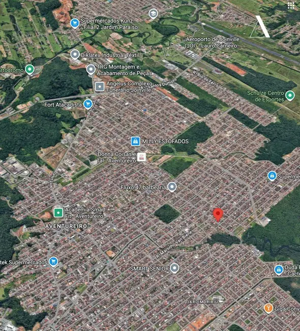 Foto 2 de Terreno / Lote à venda, 360m2 em Aventureiro, Joinville - SC