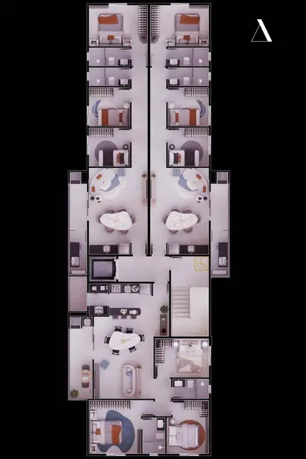 Foto 8 de Apartamento com 3 quartos à venda, 72m2 em Saguaçu, Joinville - SC