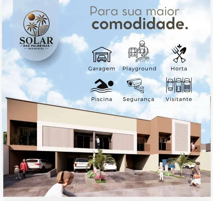 Foto 1 de Casa de Condomínio com 2 quartos à venda, 93m2 em Nova Brasília, Joinville - SC