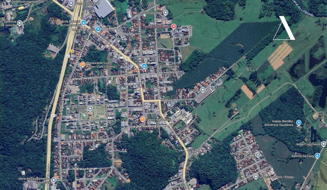 Foto 6 de Terreno / Lote à venda, 1836m2 em Joinville - SC