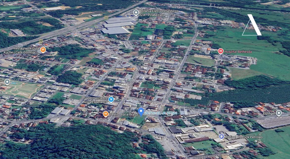 Foto 4 de Terreno / Lote à venda, 1836m2 em Joinville - SC