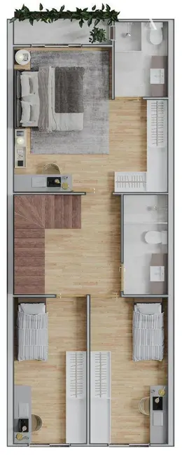 Foto 4 de Casa com 3 quartos à venda, 120m2 em Glória, Joinville - SC