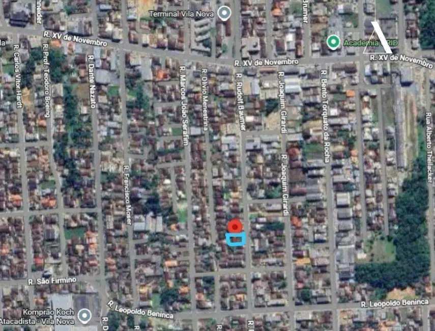 Foto 4 de Terreno / Lote à venda, 515m2 em Vila Nova, Joinville - SC