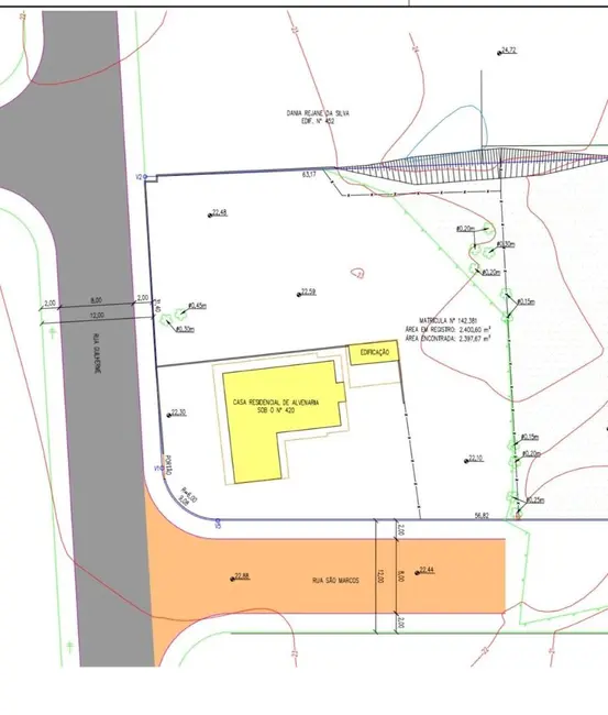 Foto 3 de Terreno / Lote à venda, 2400m2 em Costa e Silva, Joinville - SC