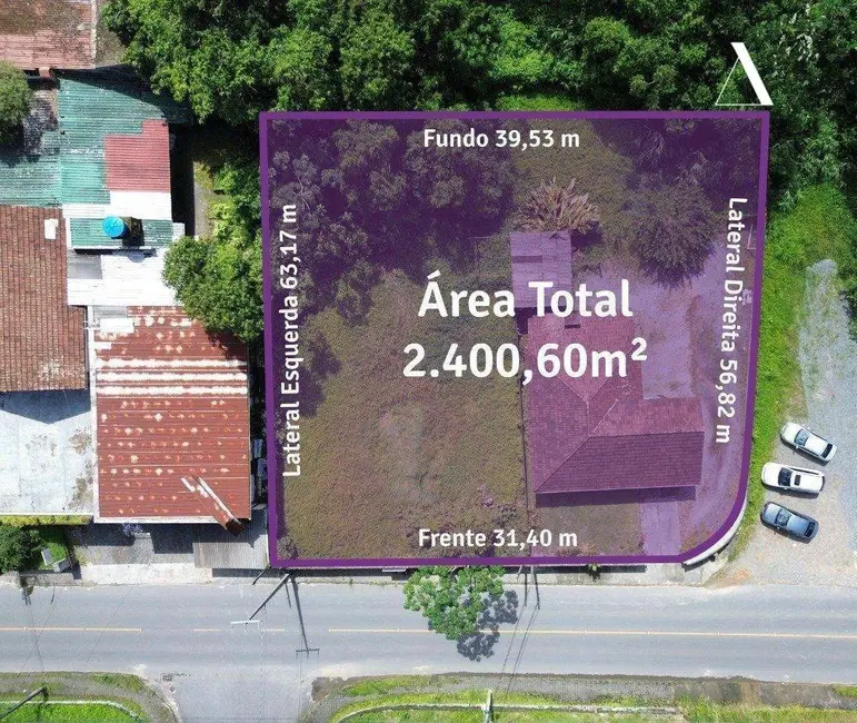 Terreno / Lote à venda, 2400m2 em Costa e Silva, Joinville - SC - imagem 2 Foto 2 de Terreno / Lote à venda, 2400m2 em Costa e Silva, Joinville - SC