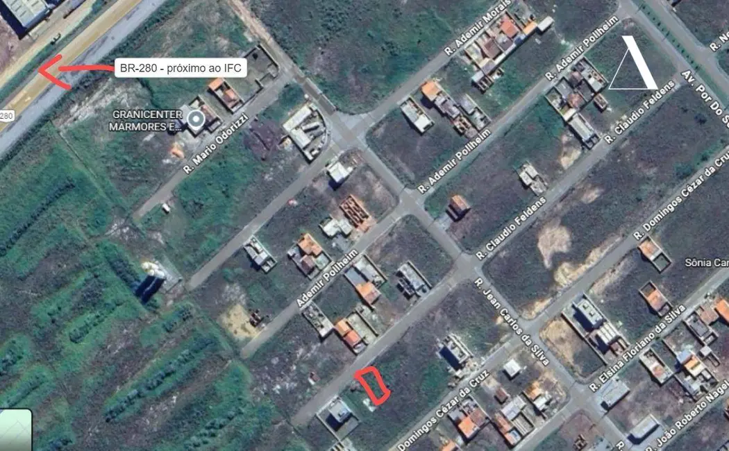 Terreno / Lote à venda, 240m2 em Araquari - SC - imagem 7 Foto 7 de Terreno / Lote à venda, 240m2 em Araquari - SC