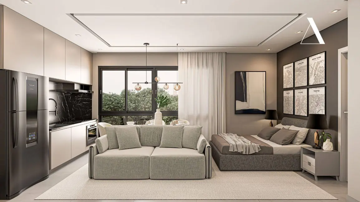 Foto 2 de Kitnet com 1 quarto à venda, 51m2 em Glória, Joinville - SC