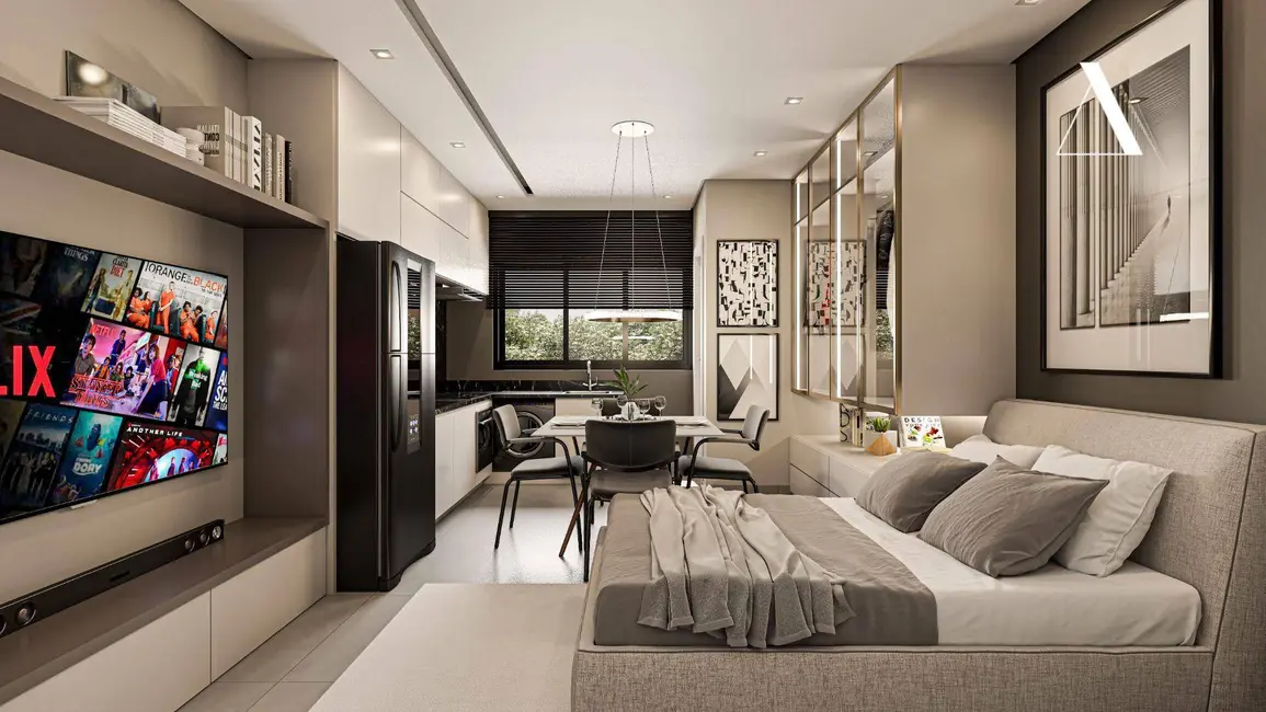 Foto 4 de Kitnet com 1 quarto à venda, 51m2 em Glória, Joinville - SC