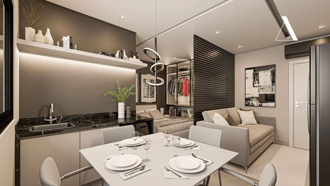 Foto 3 de Kitnet com 1 quarto à venda, 51m2 em Glória, Joinville - SC