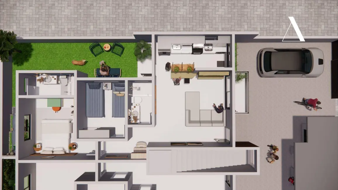 Foto 2 de Apartamento com 2 quartos à venda, 70m2 em Centro, Barra Velha - SC
