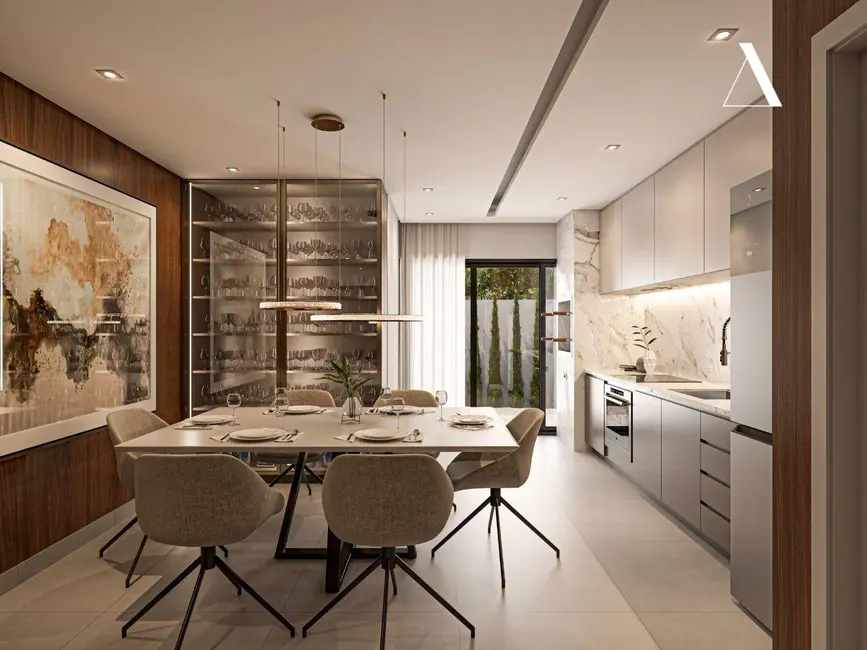 Casa de Condomínio com 3 quartos à venda, 109m2 em América, Joinville - SC - imagem 4 Foto 4 de Casa de Condomínio com 3 quartos à venda, 109m2 em América, Joinville - SC
