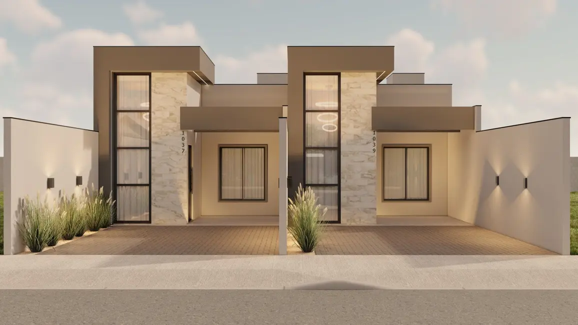 Foto 2 de Casa com 2 quartos à venda, 100m2 em Esmeralda, Cascavel - PR