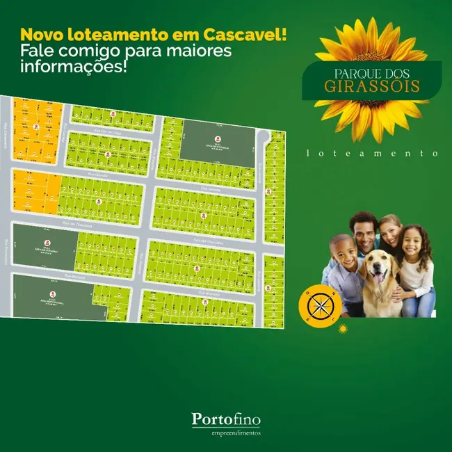 Foto 1 de Terreno / Lote à venda, 360m2 em Guarujá, Cascavel - PR