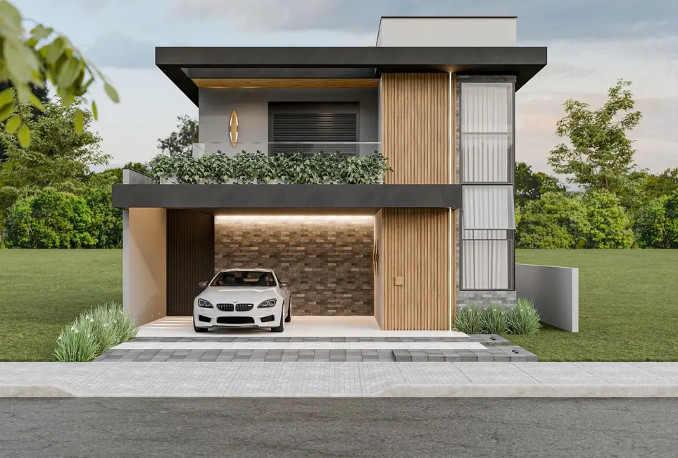 Foto 2 de Sobrado com 4 quartos à venda, 302m2 em Cascavel - PR