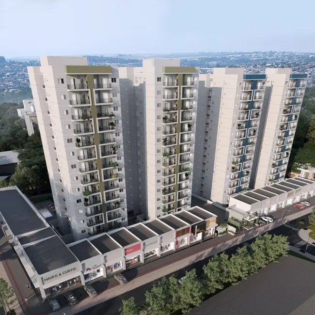 Foto 4 de Apartamento com 2 quartos à venda, 61m2 em Floresta, Cascavel - PR