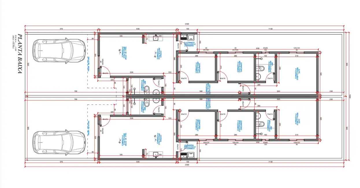 Foto 2 de Casa com 3 quartos à venda, 125m2 em Floresta, Cascavel - PR