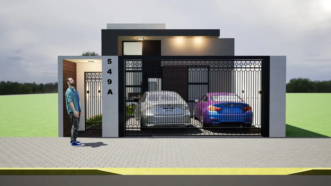 Foto 1 de Casa com 3 quartos à venda, 150m2 em Recanto Tropical, Cascavel - PR