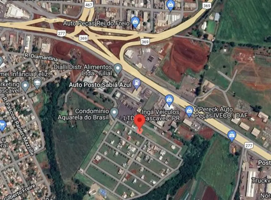 Foto 4 de Terreno / Lote à venda, 300m2 em Cascavel Velho, Cascavel - PR