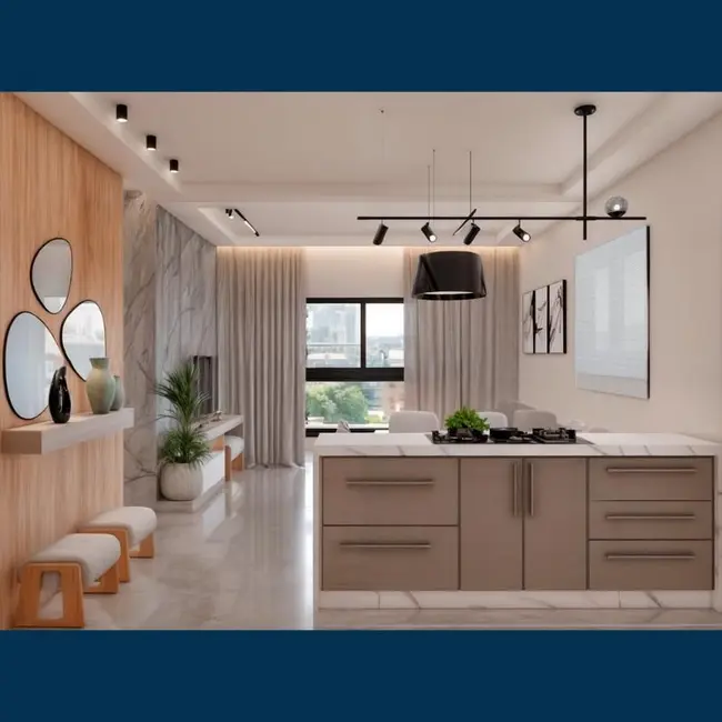 Foto 2 de Apartamento com 2 quartos à venda, 60m2 em Parque São Paulo, Cascavel - PR