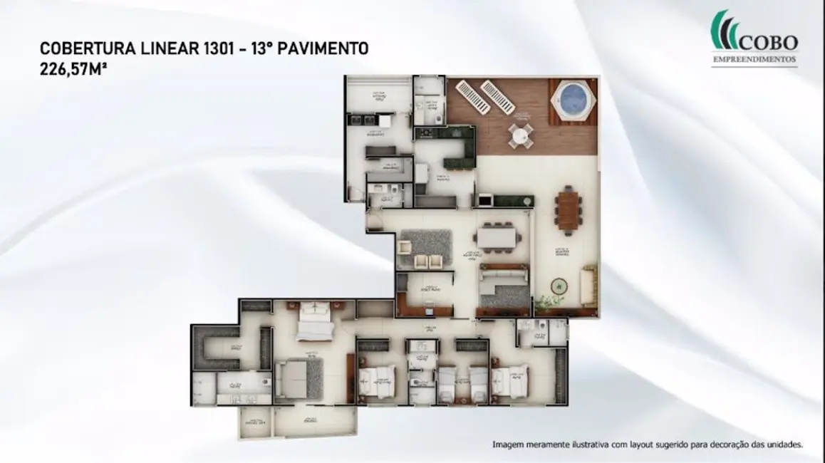 Apartamento com 3 quartos à venda, 116m2 em Martins, Uberlandia - MG - imagem 9 Foto 9 de Apartamento com 3 quartos à venda, 116m2 em Martins, Uberlandia - MG