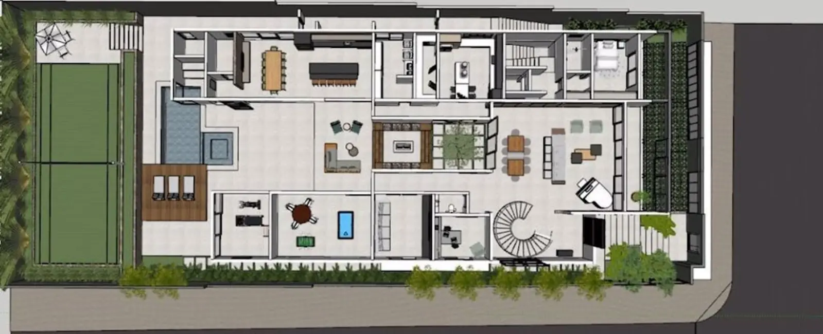 Foto 3 de Casa com 5 quartos à venda, 1000m2 em Cidade Jardim, Uberlandia - MG