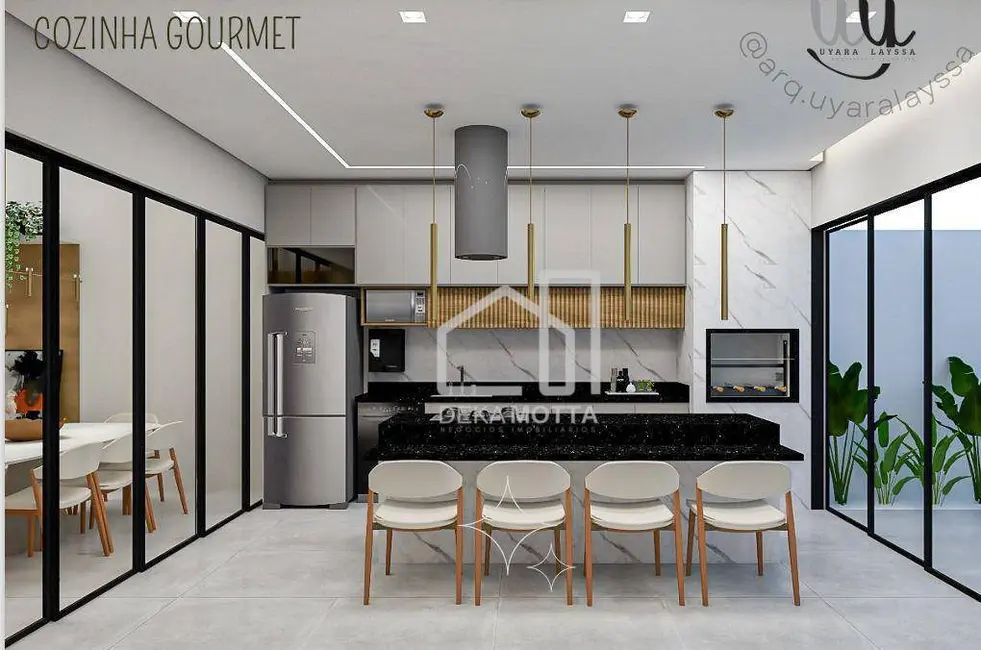 Foto 2 de Casa de Condomínio com 3 quartos à venda, 250m2 em Jardim Botânico, Uberlandia - MG