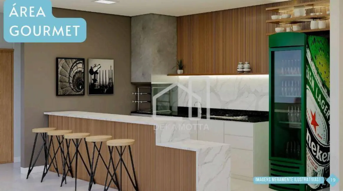 Foto 3 de Apartamento com 2 quartos à venda, 42m2 em Mansour, Uberlandia - MG