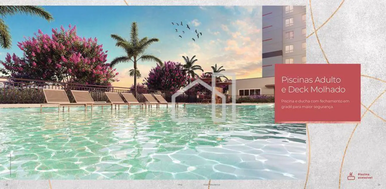 Foto 9 de Apartamento com 2 quartos à venda, 42m2 em Minas Gerais, Uberlandia - MG