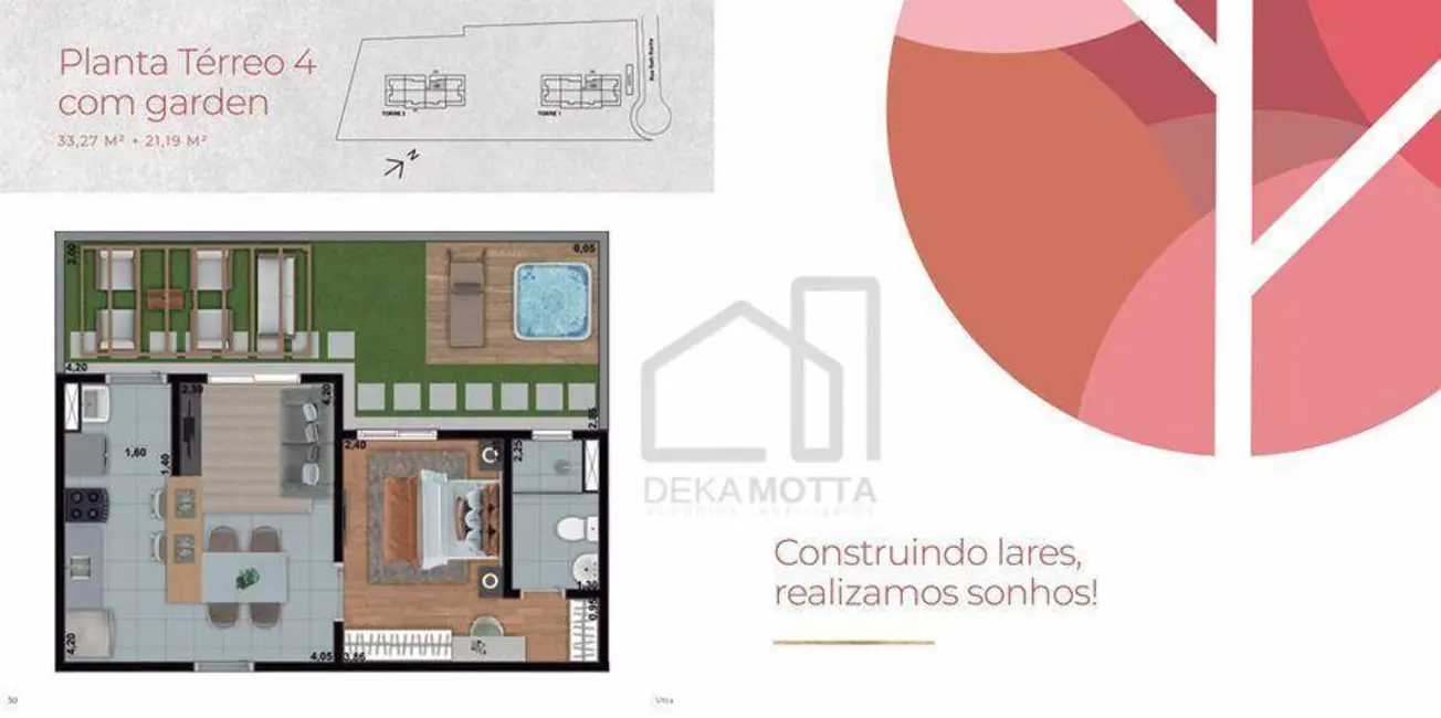 Foto 3 de Apartamento com 2 quartos à venda, 42m2 em Minas Gerais, Uberlandia - MG