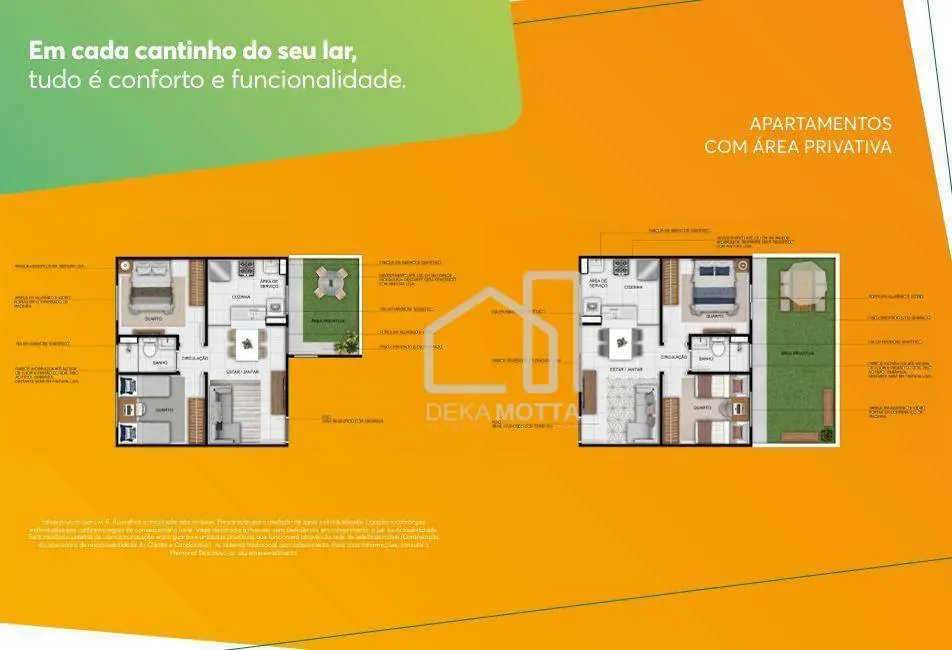 Foto 2 de Apartamento com 2 quartos à venda, 39m2 em Jardim Patrícia, Uberlandia - MG