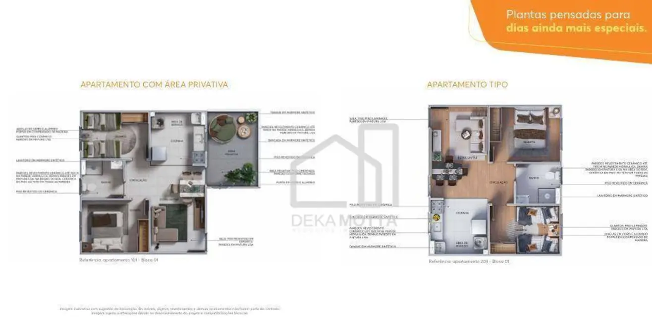 Foto 2 de Apartamento com 2 quartos à venda, 41m2 em Chácaras Tubalina e Quartel, Uberlandia - MG