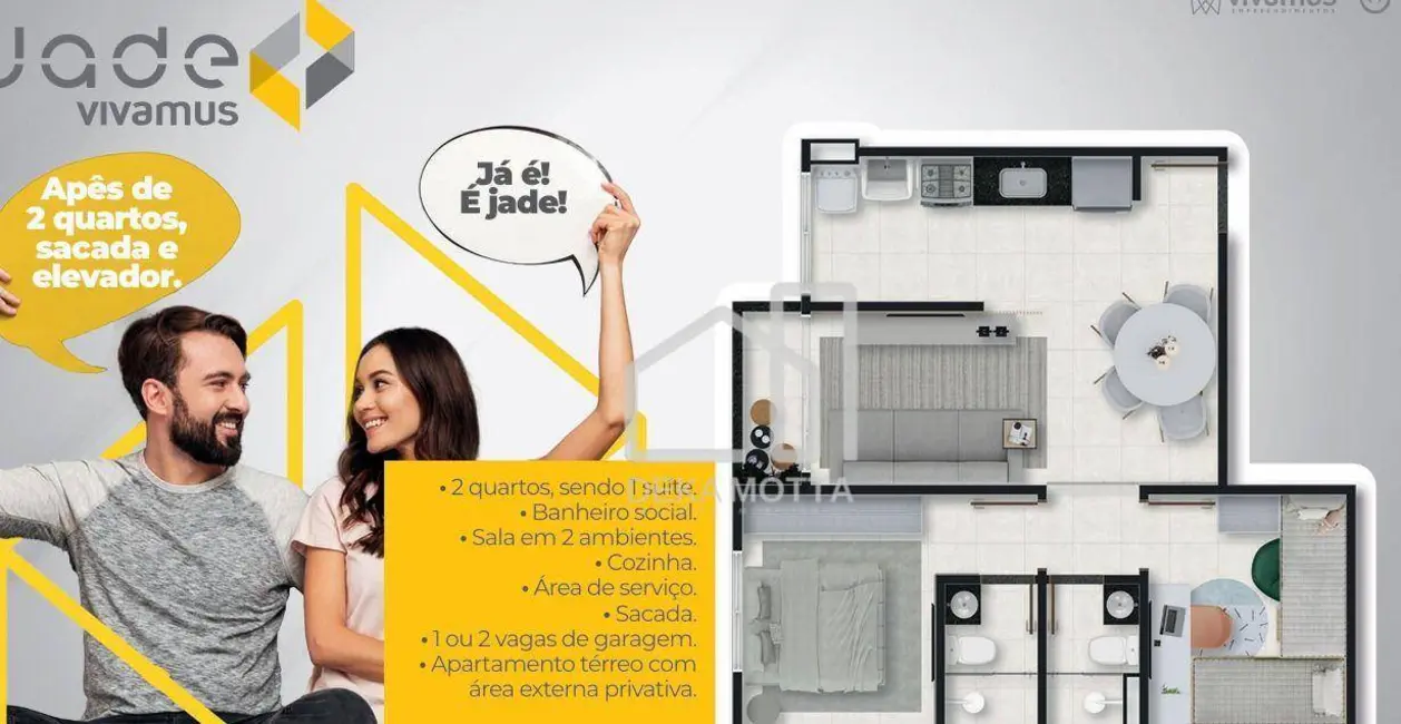 Apartamento com 2 quartos à venda, 48m2 em Jardim Holanda, Uberlandia - MG - imagem 6 Foto 6 de Apartamento com 2 quartos à venda, 48m2 em Jardim Holanda, Uberlandia - MG