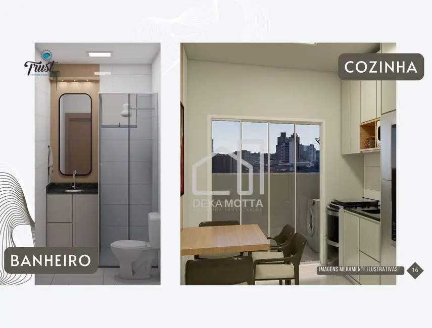 Foto 4 de Apartamento com 2 quartos à venda, 40m2 em Uberlandia - MG