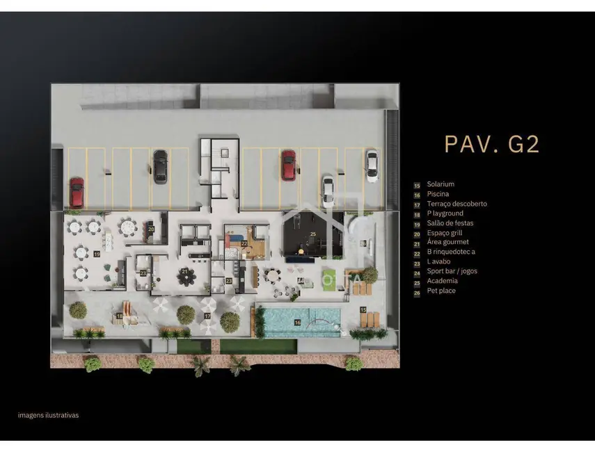 Apartamento com 3 quartos à venda, 112m2 em Uberlandia - MG - imagem 6 Foto 6 de Apartamento com 3 quartos à venda, 112m2 em Uberlandia - MG
