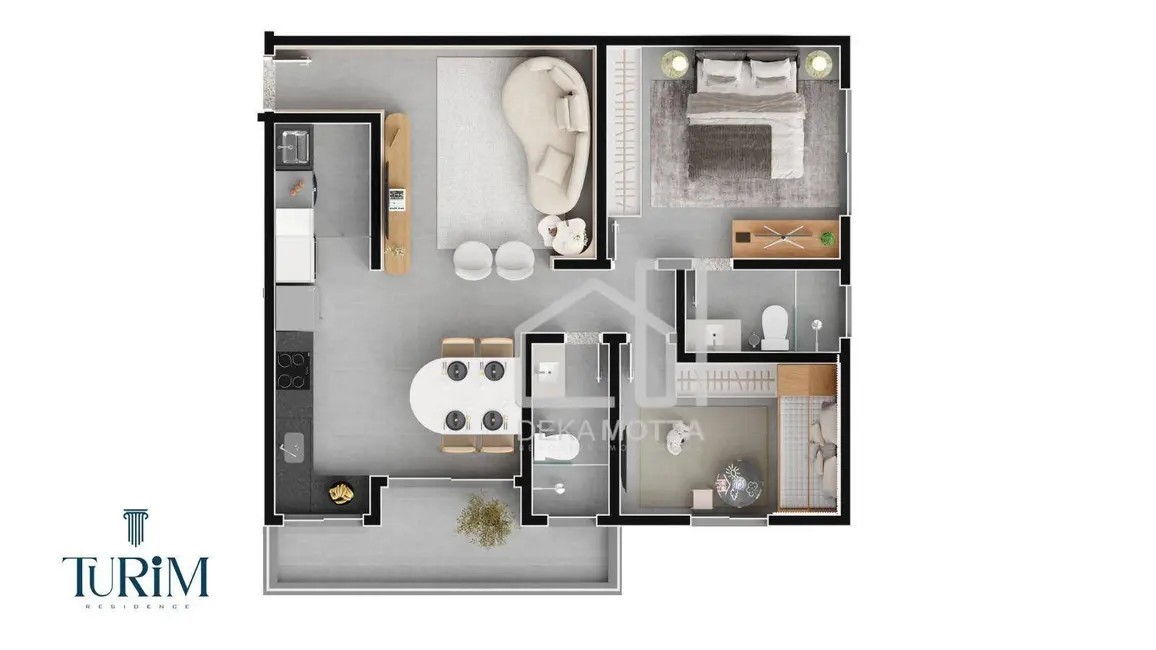 Apartamento com 2 quartos à venda, 79m2 em Presidente Roosevelt, Uberlandia - MG - imagem 4 Foto 4 de Apartamento com 2 quartos à venda, 79m2 em Presidente Roosevelt, Uberlandia - MG