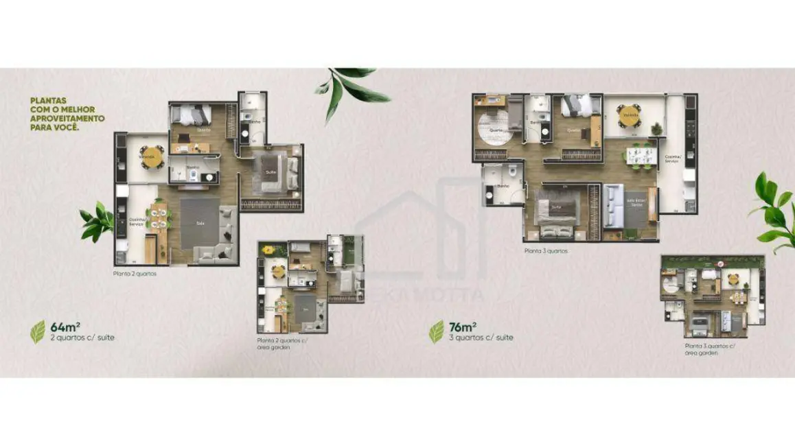 Apartamento com 2 quartos à venda, 64m2 em Presidente Roosevelt, Uberlandia - MG - imagem 3 Foto 3 de Apartamento com 2 quartos à venda, 64m2 em Presidente Roosevelt, Uberlandia - MG