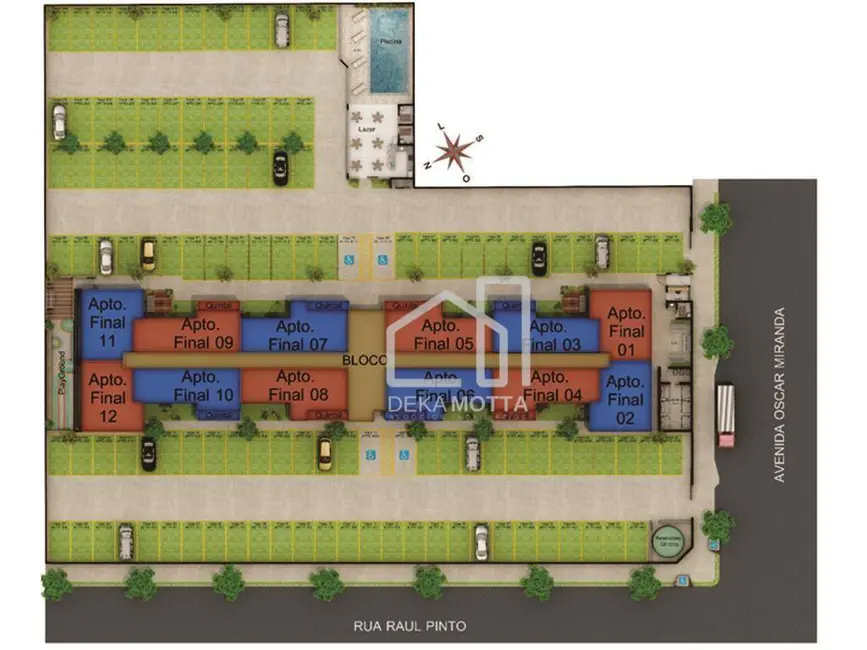 Foto 3 de Apartamento com 2 quartos à venda, 48m2 em Segismundo Pereira, Uberlandia - MG