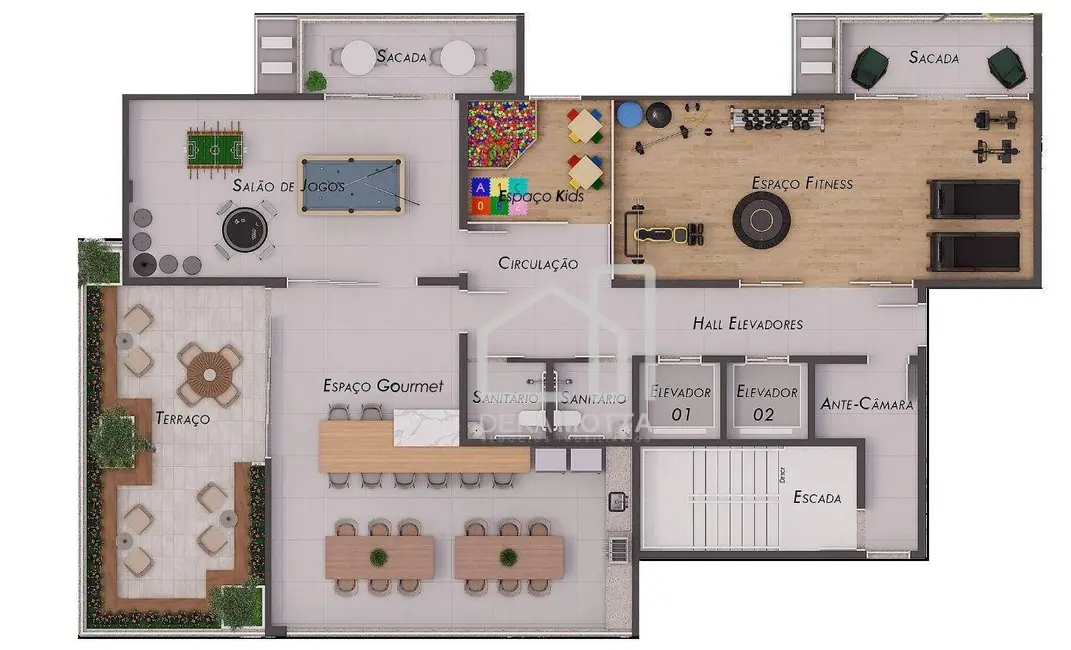 Apartamento com 2 quartos à venda, 67m2 em Brasil, Uberlandia - MG - imagem 4 Foto 4 de Apartamento com 2 quartos à venda, 67m2 em Brasil, Uberlandia - MG