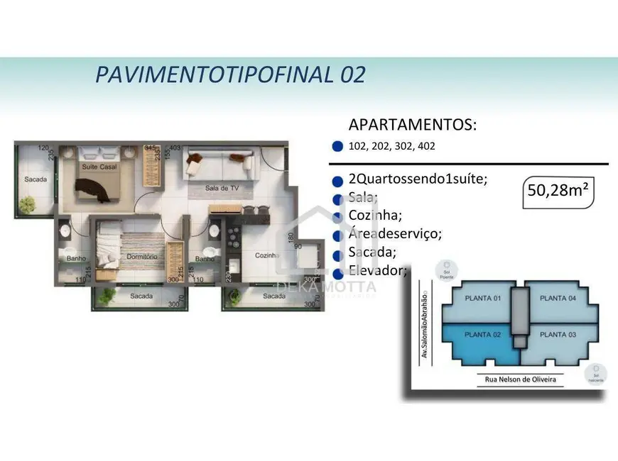 Foto 9 de Apartamento com 2 quartos à venda, 47m2 em Santa Mônica, Uberlandia - MG