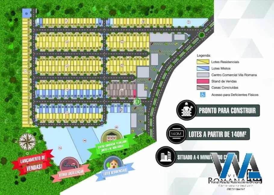 Foto 7 de Terreno / Lote à venda, 140m2 em Braganca Paulista - SP