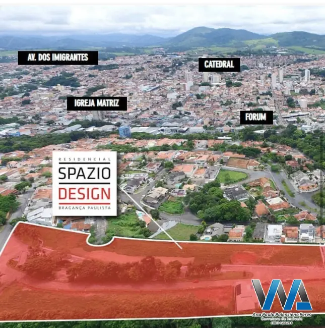 Foto 4 de Lote de Condomínio à venda, 517m2 em Jardim América, Braganca Paulista - SP