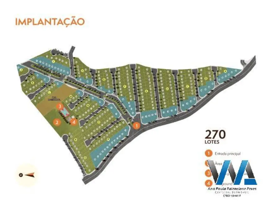 Foto 6 de Terreno / Lote à venda, 250m2 em Cidade Jardim, Braganca Paulista - SP