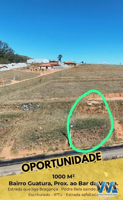Foto 2 de Terreno / Lote à venda, 1000m2 em Braganca Paulista - SP